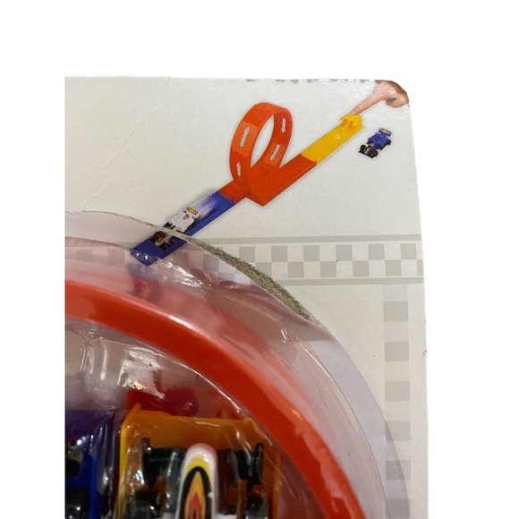 New Package Ankyo Development Ltd 2 Car Launcher Racer Loop with Track Toy - Picture 3 of 5